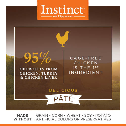 Nature's Variety Instinct 5.5oz Ultimate Protein Chicken Formula 5.5Oz 本能無穀物頂級蛋白雞主食罐頭