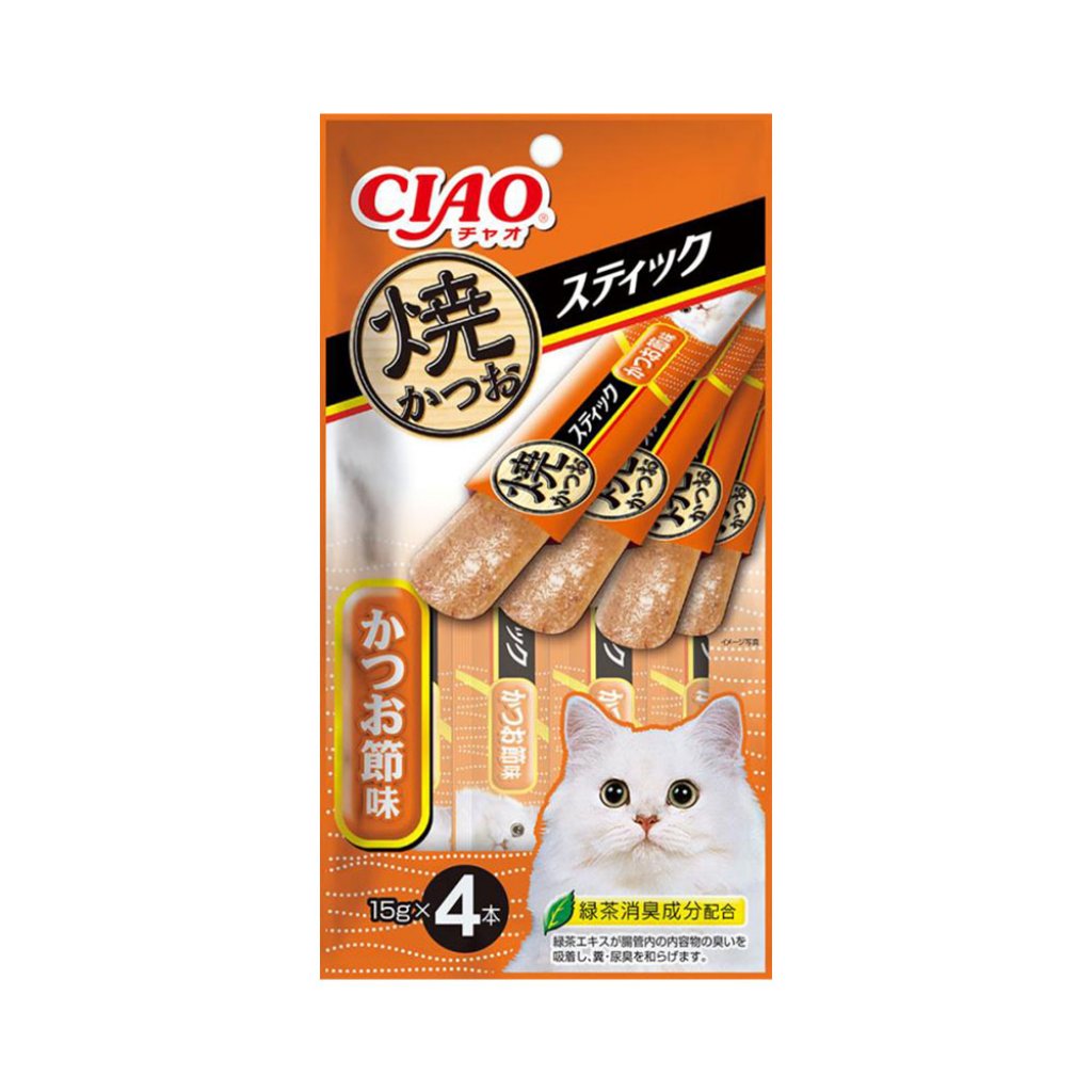 CIAO TSC-141 燒鰹魚果凍片 (鰹魚節味) (15g x4)