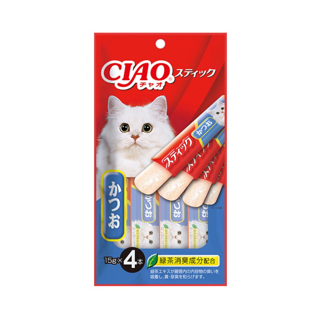 CIAO TSC-122 鰹魚果凍片 (15g x4)