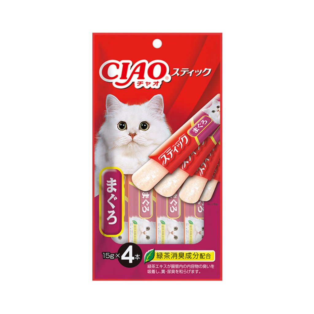 CIAO TSC-121 吞拿魚果凍片 (15g x4)
