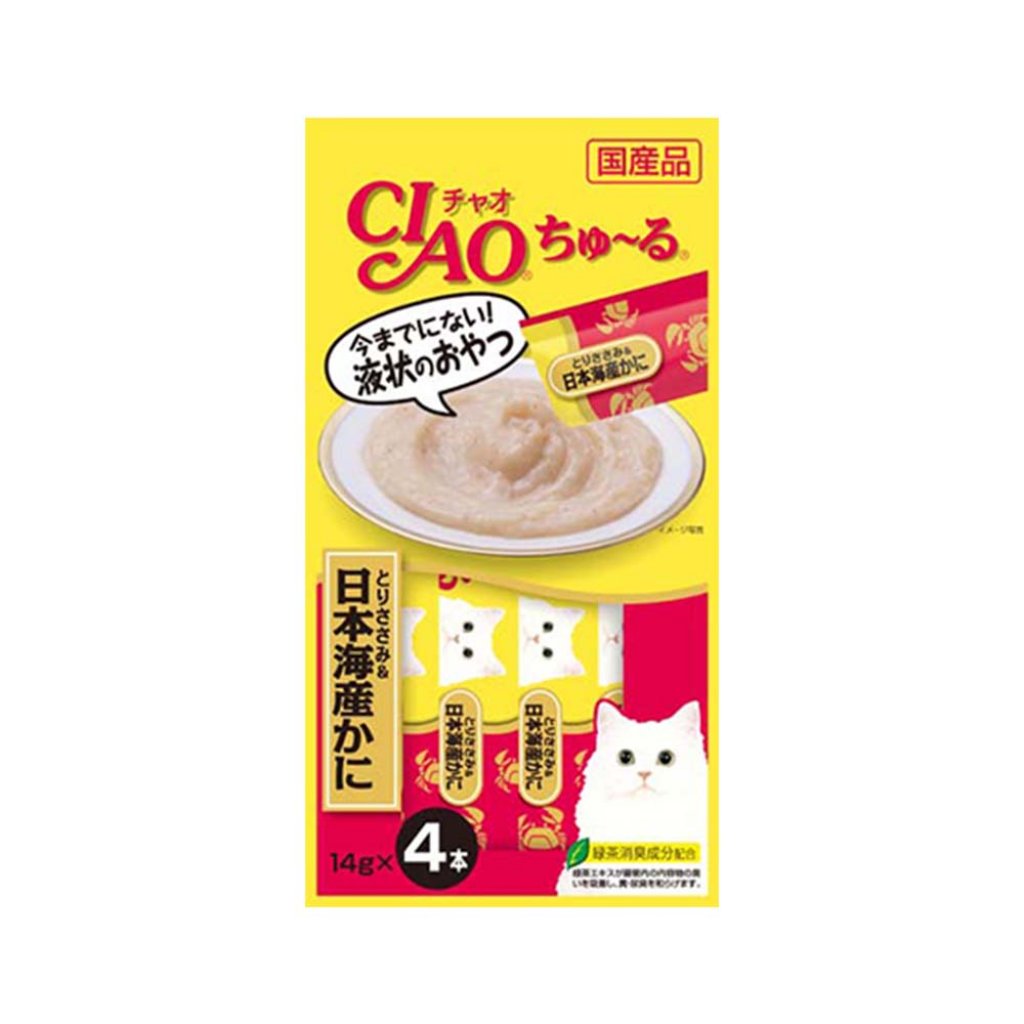 CIAO 4SC-76 雞肉+蟹肉醬 (14g x4)