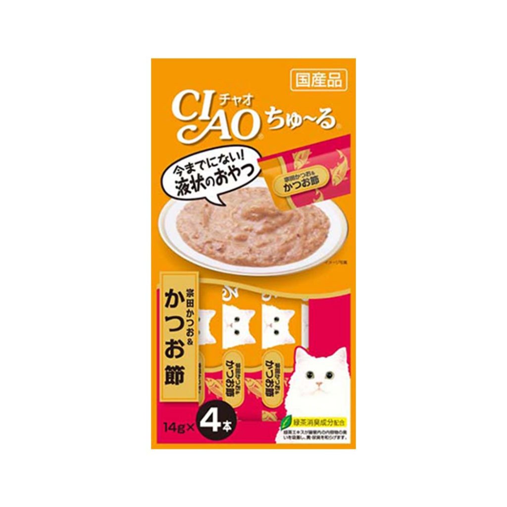 CIAO 4SC-75 宗田鰹+木魚醬 (14g x4)