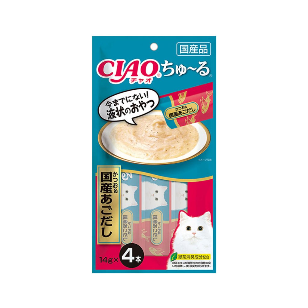 CIAO SC-178 吞拿魚+國產飛魚醬 (14g x4)