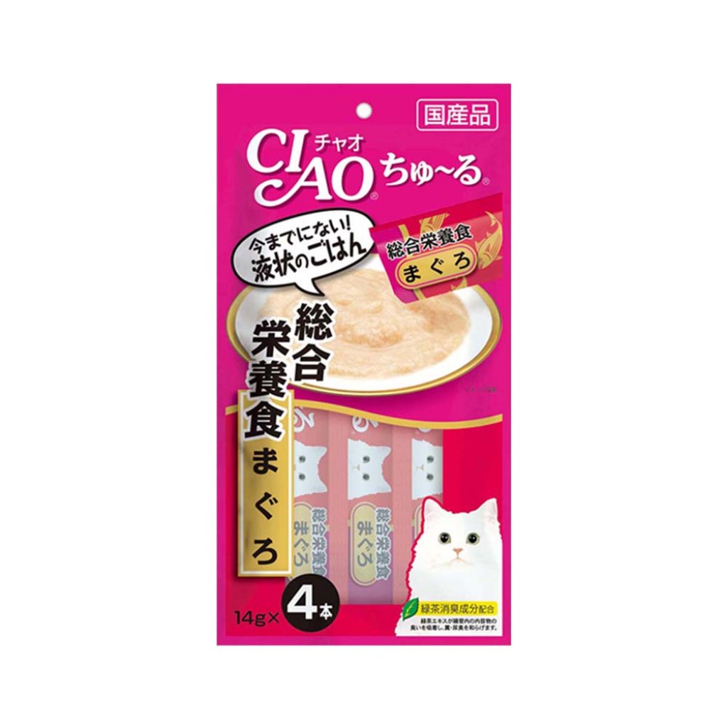 CIAO SC-147 吞拿魚醬 (綜合營養食) (14g x4)