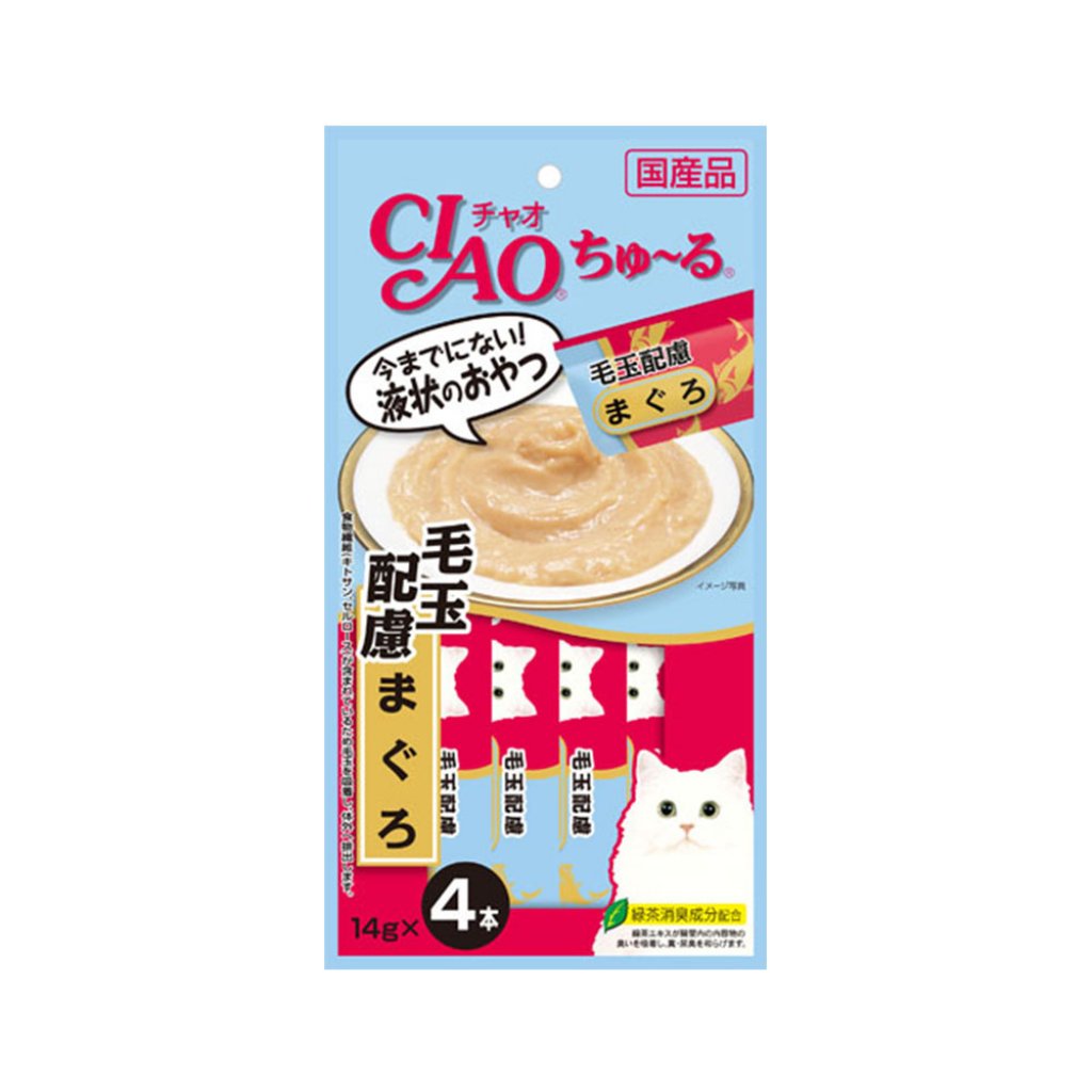 CIAO SC-101 吞拿魚醬 (化毛球) (14g x4)