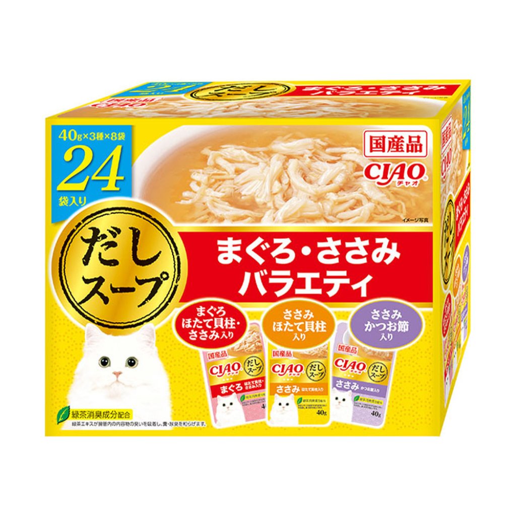 CIAO IC-426 吞拿魚/雞肉貓軟包 (40g x24)