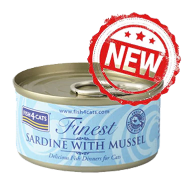 Fish4Cats - 沙甸魚青口貓罐頭 70g