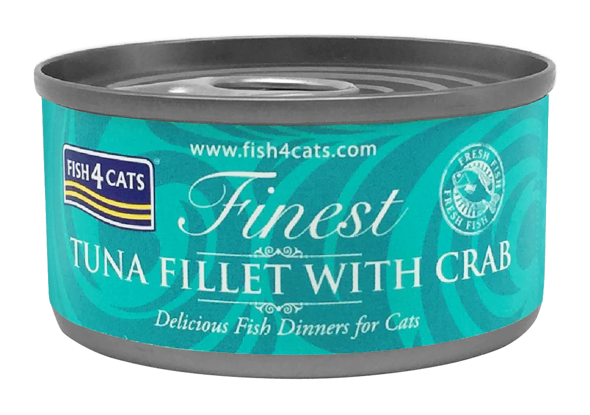 Fish4Cats - 蟹肉&吞拿魚柳貓罐 70g