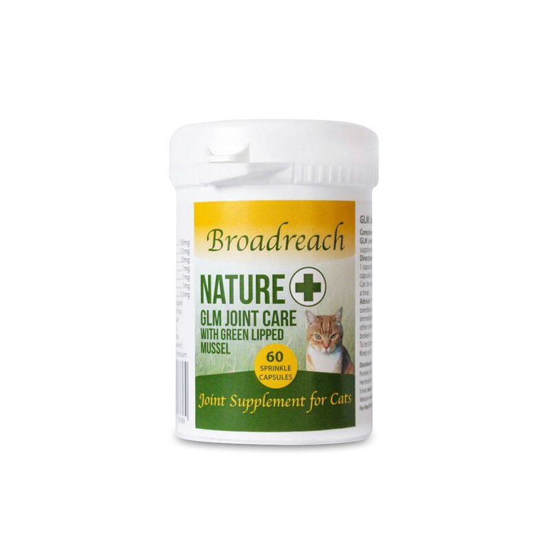 Broadreach Nature - GLM關節及強健骨格 (貓隻專用) 60粒
