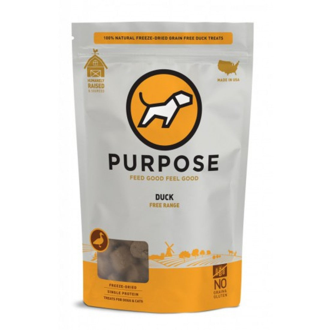 PURPOSE鴨丁凍乾小食2.5OZ (貓狗適用)