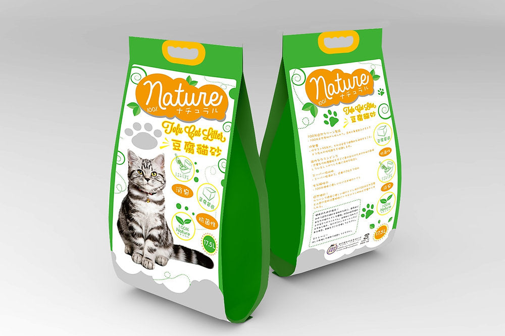 Nature 豆腐貓砂 17.5L (綠茶 /蘆薈)