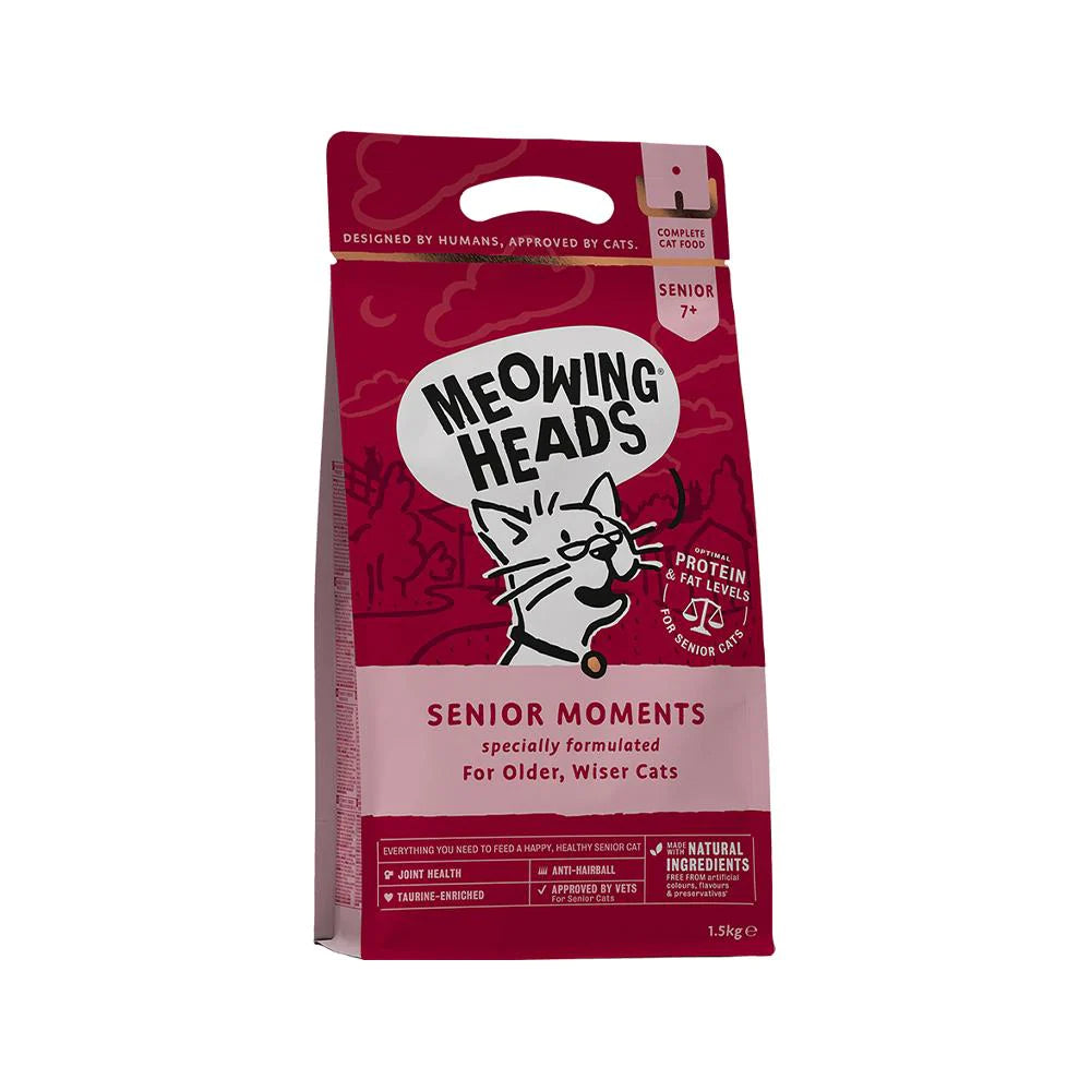 Meowing Heads 無穀物全天然老年貓配方貓乾糧