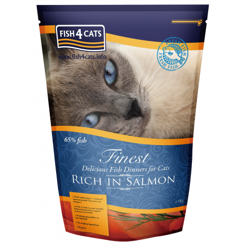 FISH4CATS COMPLETE 1.5KG 全貓無麩質低敏 (三文魚 SALMON) 配方 1.5KG