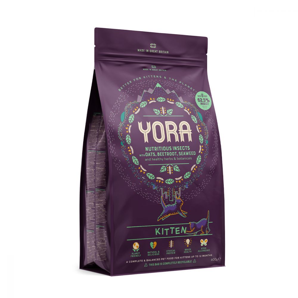 YORA Kitten Complete Food (CAT) YORA 單一昆蟲蛋白頂級完整配方乾糧 (幼貓)