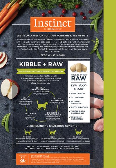 Nature's Variety Instinct Raw Boost Grain Free {Indoor Health : Rabbit} 本能 無穀物 生肉雞肉體重控制配方無穀物貓糧 (4lbs / 10lbs)