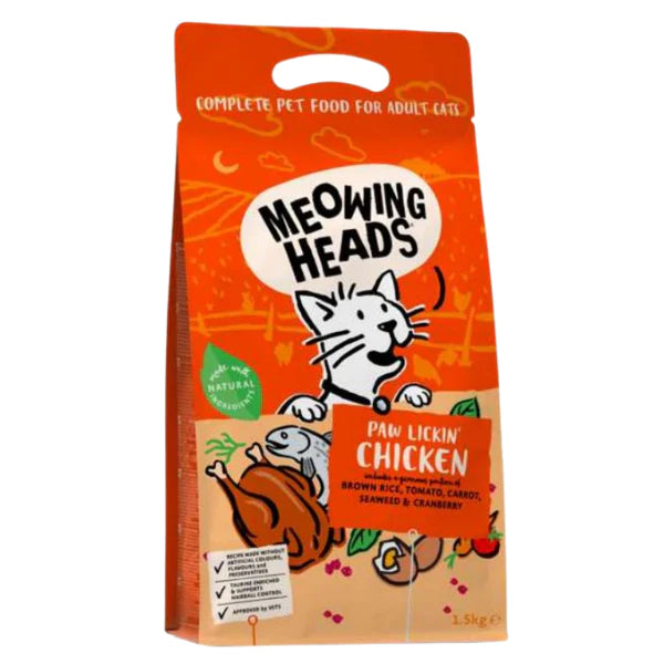 Meowing Heads (MH貓頭)英國成貓乾糧 - 雞肉配方