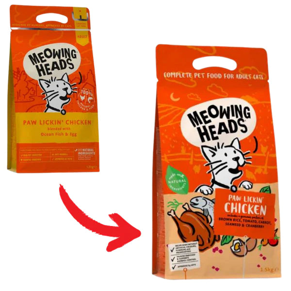 Meowing Heads (MH貓頭)英國成貓乾糧 - 雞肉配方