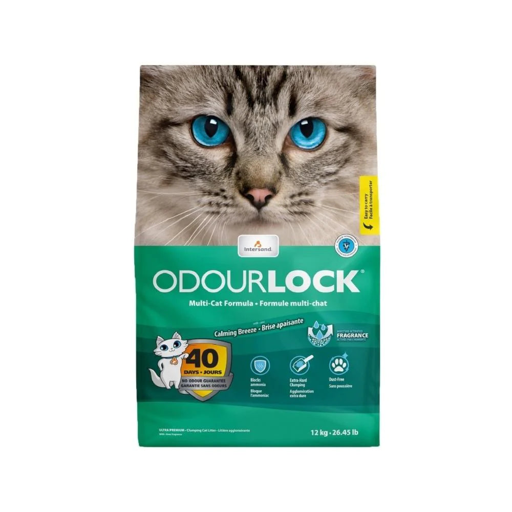 Intersand OdourLock 清香強力除臭貓砂 12kg