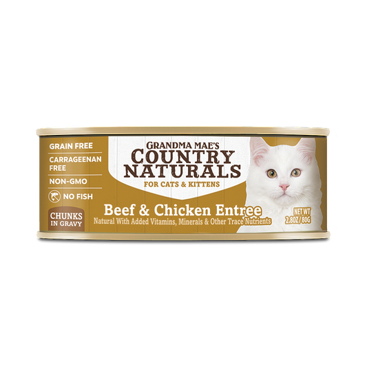 牛肉走地雞角切肉塊配方 Grain Free Beef & Chicken Dinner  80g
