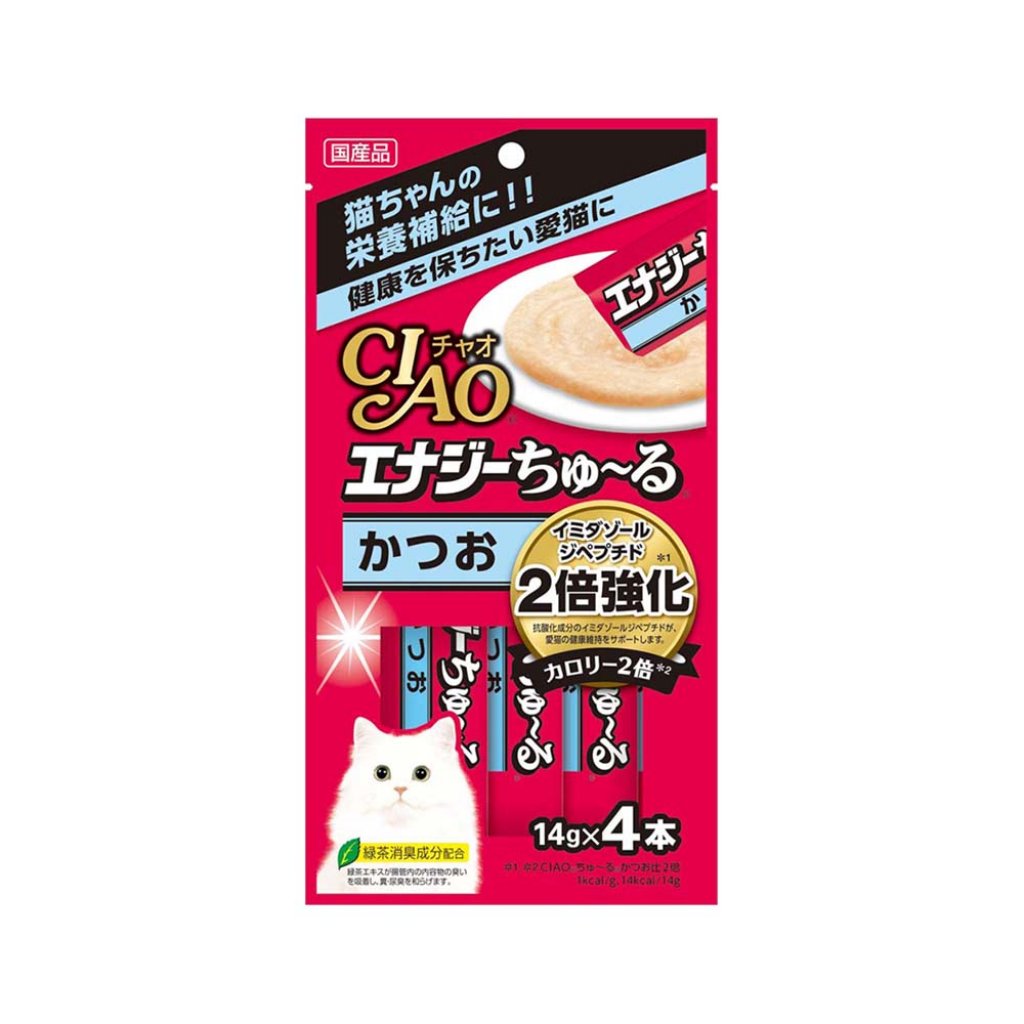 CIAO SC-162 高能量鰹魚+雞肉醬 (14g x4)