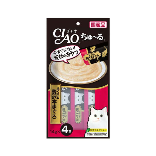 CIAO SC-150 吞拿魚+極品吞拿魚醬 (14g x4)