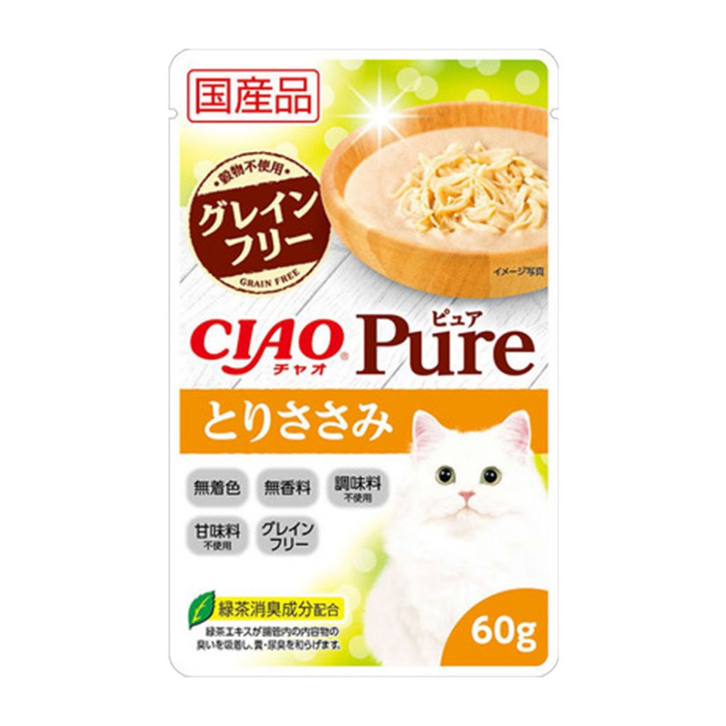 CIAO IC-374 [PURE] 雞肉貓軟包 60g