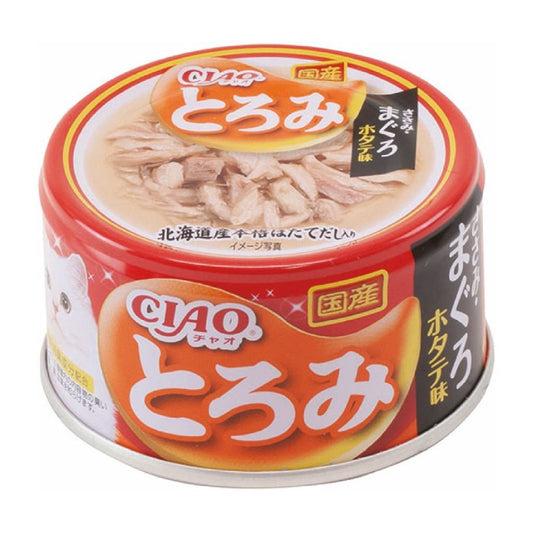 CIAO A-41 濃湯雞肉+吞拿魚瑤柱味貓罐 85g