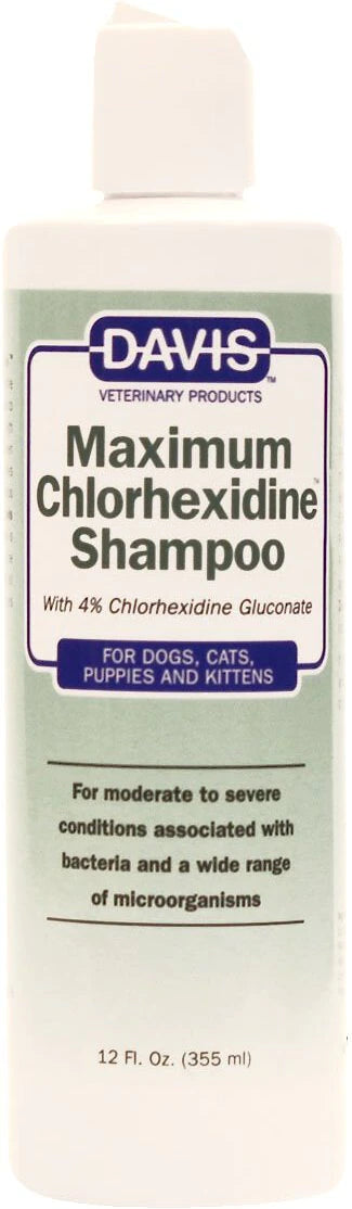 Davis Maximum Chlorhexidine Dog & Cat Shampoo