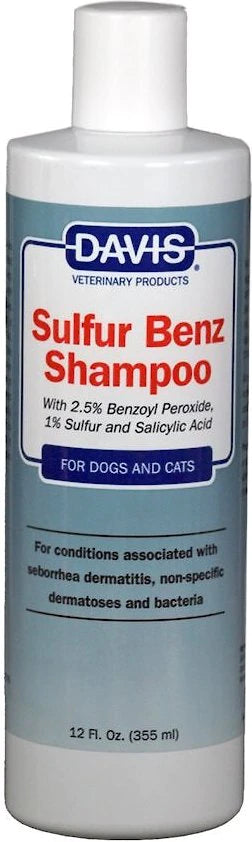 Davis Sulfur Benz Dog & Cat Shampoo