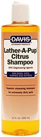 Davis LAPCS12 Lather-A-Pup Citrus Pet Shampoo