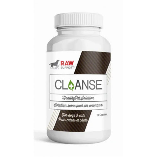 Holistic Blend / RAW Support [新裝: Cleanse 天然驅蟲素] (舊名: 楓葉 Natural Wormer 草本杜蟲藥) 30 Capsules [貓狗適用]