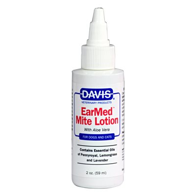 Davis EARMED MITE LOTION, 2 OZ.