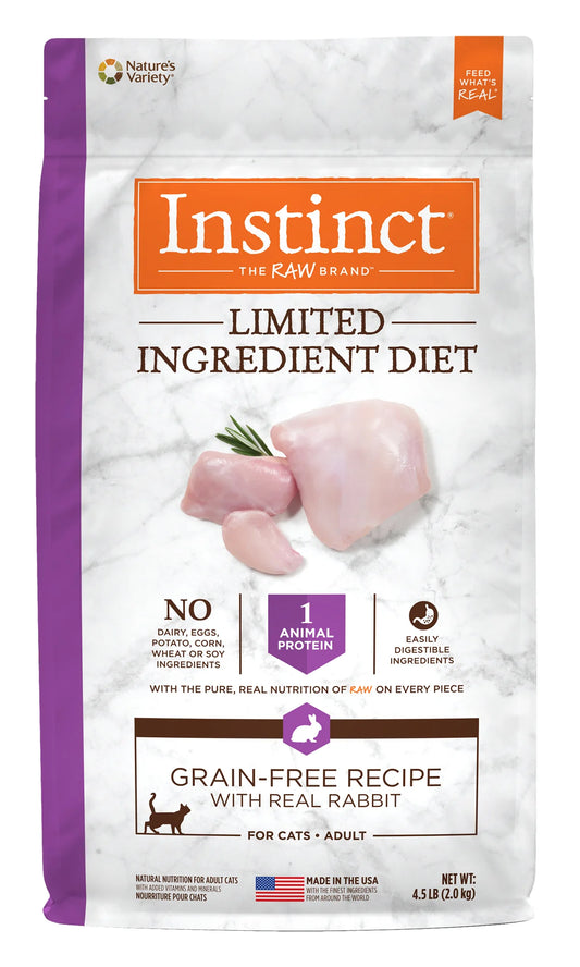 Nature's Variety Instinct Limited Ingredient Diet Rabbit Meal Formula  本能單一蛋白質無穀物(兔肉)配方糧