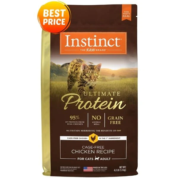Nature's Variety Instinct Original Grain-Free Recipe with Real Duck  本能無穀物雞肉貓糧(4lbs / 10lbs)