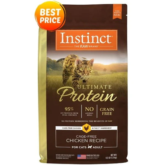 Nature's Variety Instinct Original Grain-Free Recipe with Real Duck  本能無穀物雞肉貓糧(4lbs / 10lbs)