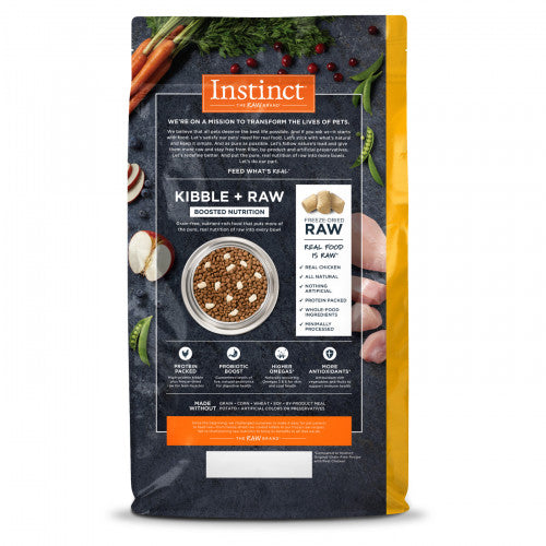 Nature's Variety Instinct Raw Boost Grain Free {All Life Stages : Chicken} 本能 無穀物 凍乾生肉粒系列 {全齡貓 : 雞肉} 乾糧