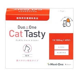 日本 DUO ONE CAT TASTY LYSINE 60包 (紅盒)